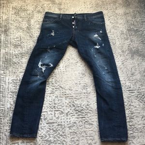 Dsquared 2 distressed men’s jeans size 31